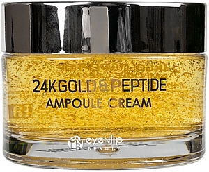 Eyenlip~Антивозрастной регенерирующий крем с пептидами и золотом~24K Gold & Peptide Ampoule Cream
