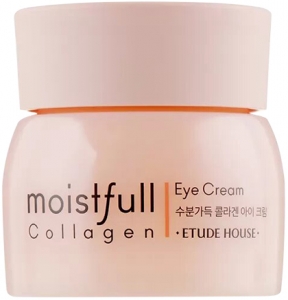Etude House~Увлажняющий крем с коллагеном для кожи вокруг глаз~Moistfull collagen eye cream
