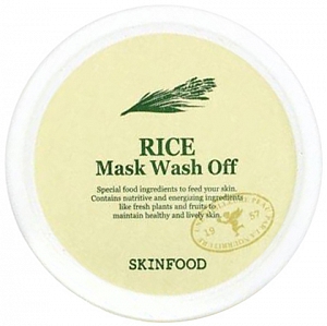 Skinfood~Смываемая рисовая очищающая маска~Rice Mask Wash Off