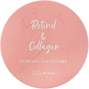 Misoli~Гидрогелевые патчи с ретинолом и коллагеном~Retinol & Collagen Hydrogel Eye Patch