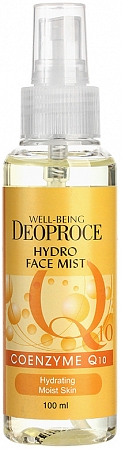 Deoproce~Мист увлажняющий с коэнзимом~Well-being Hydro Face Mist Coenzyme Q10