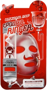 Elizavecca~Коллагеновая маска для восстановления и омоложения~Collagen Deep Power Mask Pack