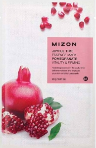 MIZON~Тканевая маска с экстрактом гранатового сока~Joyful Time Essence Mask Pomegranate
