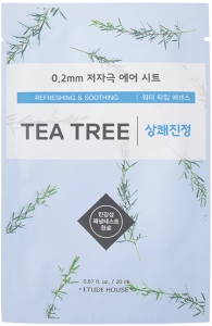 ETUDE HOUSE~Маска тканевая c экстрактом чайного дерева~Therapy Air Mask Tea Tree