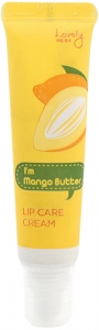 The Face Shop~Крем ухаживающий за кожей губ~Lovely Meex Lip Care Cream Mango