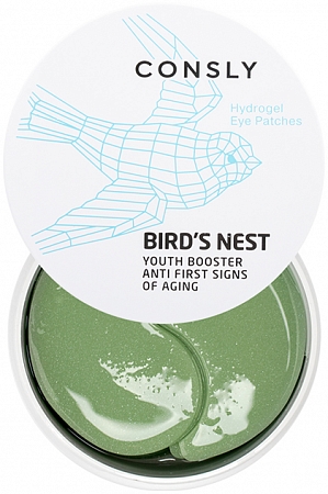 Consly~Гидрогелевые патчи для век с экстрактом ласточкиного гнезда~Hydrogel Birds Nest Eye Patches