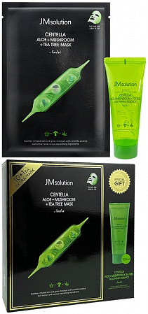 JMSolution~Набор из масок и эссенции с центеллой и алоэ~Centella Aloe Special Set