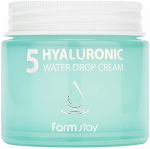 FarmStay~Крем суперувлажняющий с гиалуроновым комплексом~Hyaluronic 5 Water Drop Cream