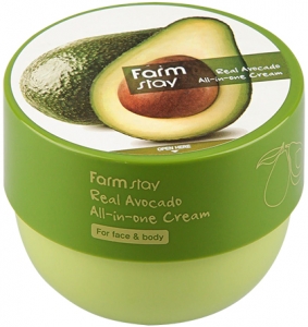 FarmStay~Крем для лица и тела с маслом авокадо~Real Avocado All-in-One Cream