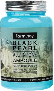 FarmStay~Многофункциональная ампульная сыворотка с черным жемчугом~Black Pearl All-in-One Ampoule
