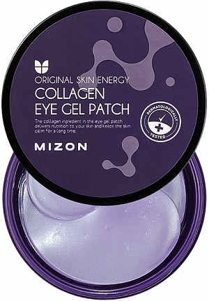 Mizon~Патчи под глаза гидрогелевые с коллагеном~Collagen Eye Gel Patch
