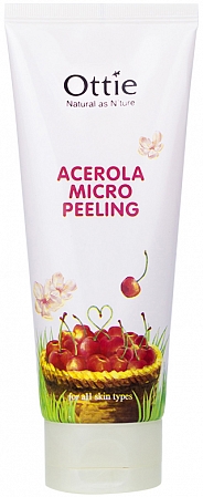 Ottie~Целлюлозный пилинг-скатка с ацеролой~Acerola Micro-Peeling