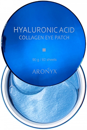 Aronyx~Гидрогелевые патчи с коллагеном и гиалуроновой кислотой~Hyaluronic Acid Collagen Eye Patch