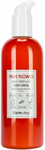 FarmStay~Парфюмированный лосьон для тела с экстрактом розовых цветов~Pink Flower Daily Perfume Body 